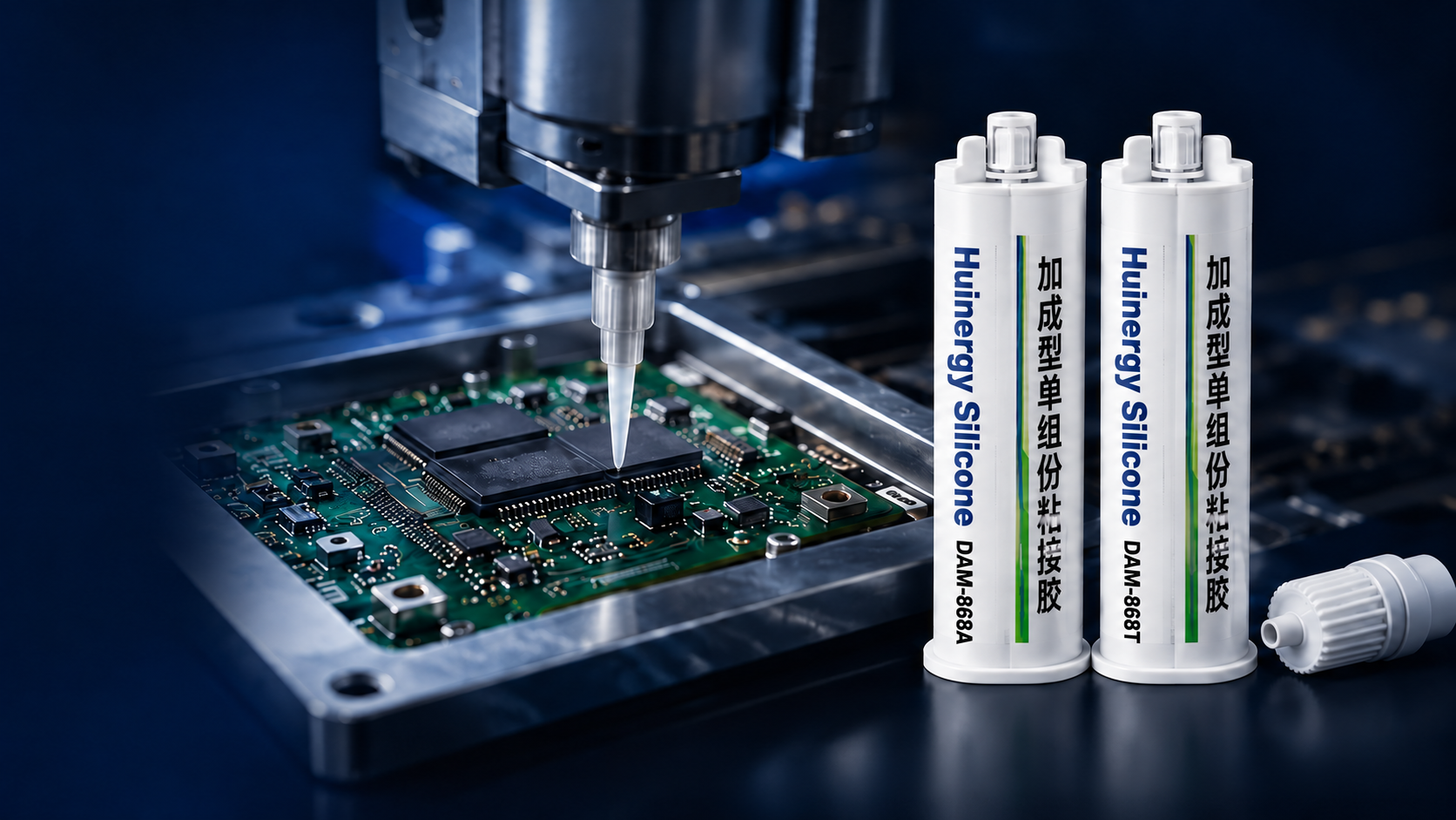 Addition Cure Single-Component Adhesive