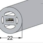 φ22 Top View Silicone Neon Flex Sleeve for 6mm PCB - Flexible Silicone Neon LED Strip Manufacturer for OEM Projects thumbnail
