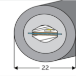 φ22 Top View Silicone Neon Flex Sleeve for 8mm PCB - Flexible Silicone Neon LED Strip Manufacturer for OEM Projects thumbnail