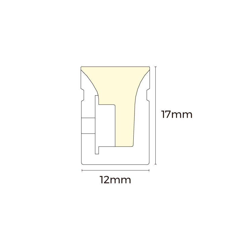 AFS1217-DMX512 White neon light-24V