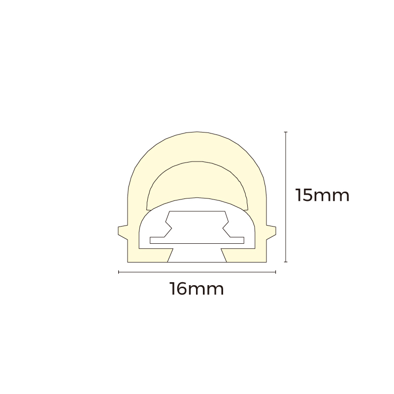 AFT1615-DMX512 RGB neon light-24V